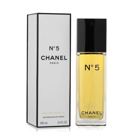 chanel n.5 eau de toilette vaporisateur 100 ml|CHANEL N°5 Eau de Toilette Spray .